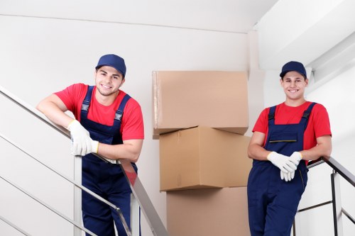 Packed moving boxes for a home move in Kingston