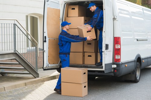 Packing and transporting items with a man with van in Kingston