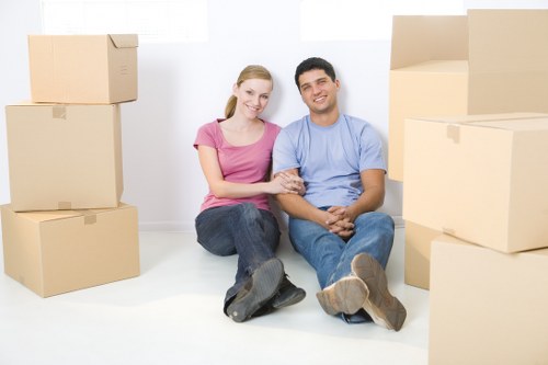 Moving truck loading for Kingston apartments and houses
