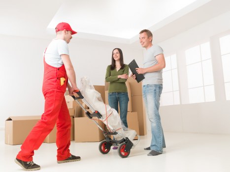 Kingston property move with careful handling on stairs and tight access
