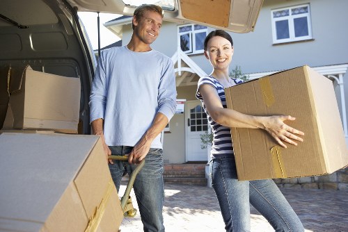 Professional movers handling student belongings in Kingston