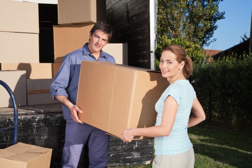 Commercial office removals in Kingston with organised moving supplies